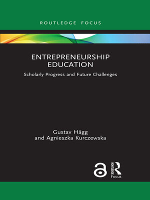 cover image of Entrepreneurship Education